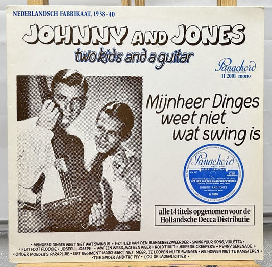 Johnny And Jones - Two Kids And A Guitar Record In Good Condition 6717