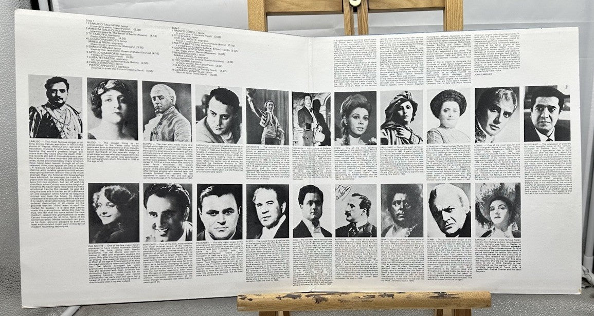Italian Singers Of Renown, Arranged And Presented By John Cargher Record 7571
