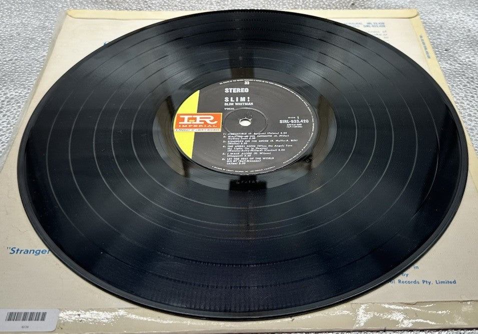 Slim! - Slim Whitman Record In Good Condition 6774