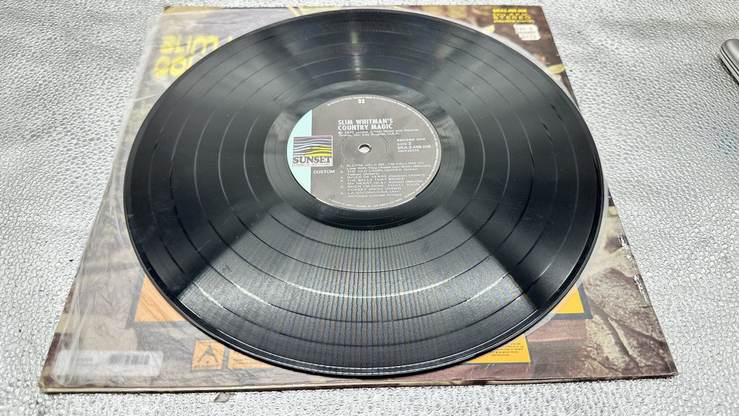 Slim Whitman's - Country Magic Record In Good Condition 6773