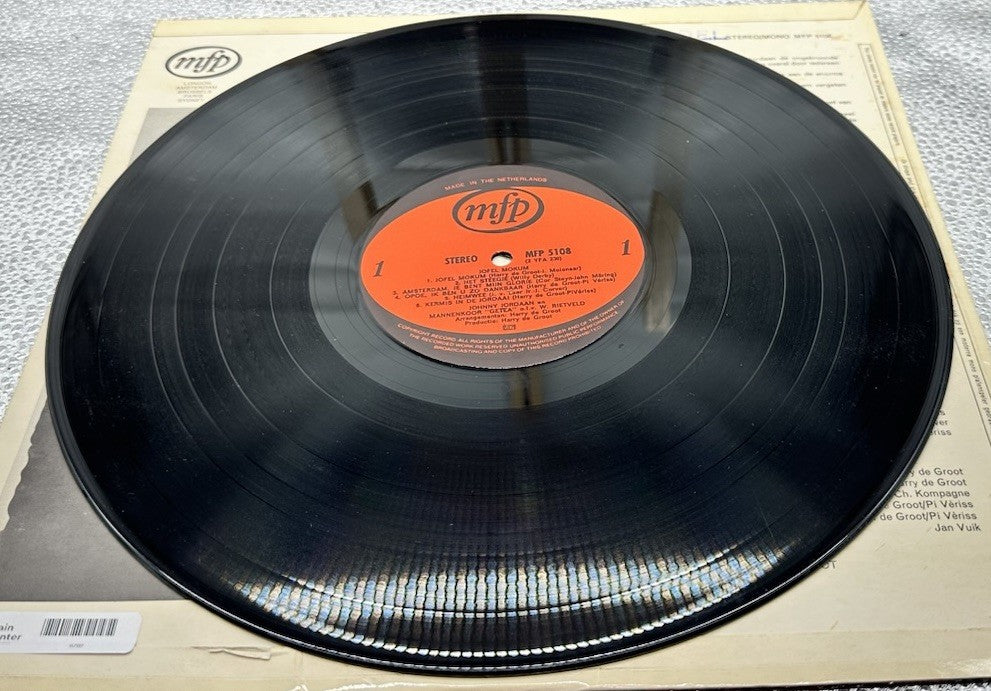 Johnny Jordaan Record In Good Condition 6782
