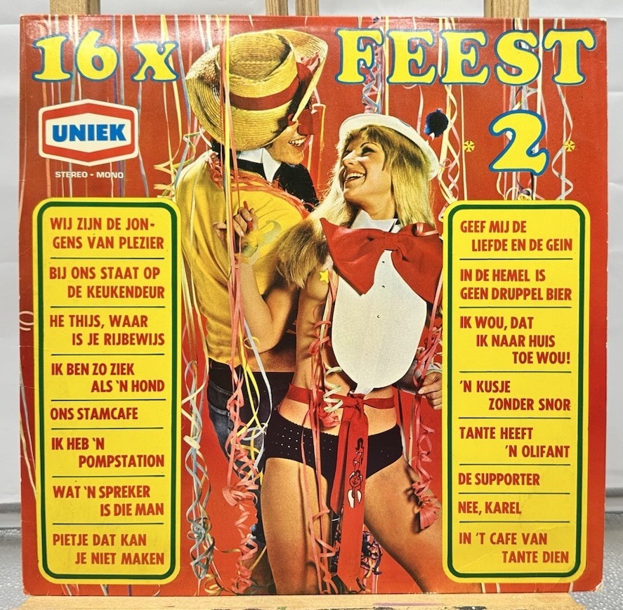 16 X Feest 2 - Uniek Record In Good Condition 6780