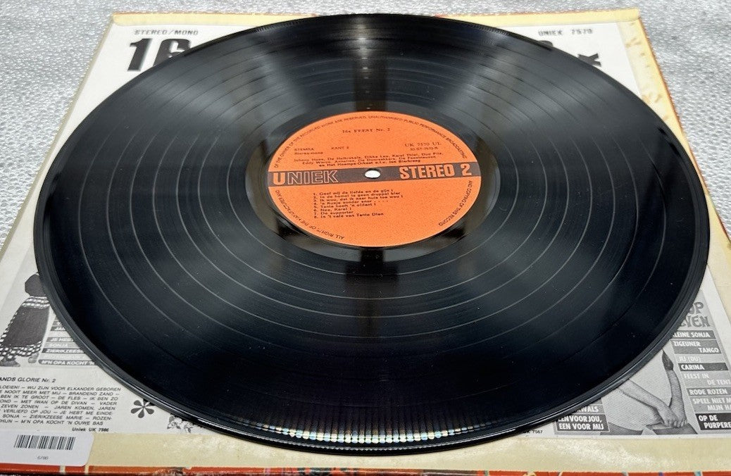 16 X Feest 2 - Uniek Record In Good Condition 6780