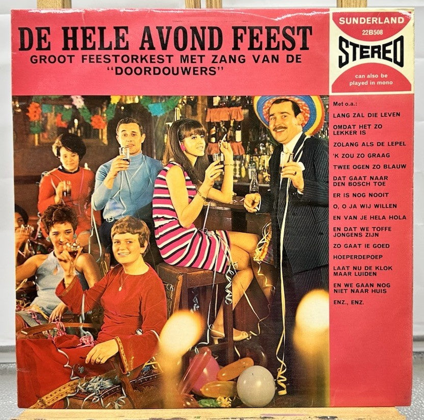 Groot Feestorkest Met Zang Van De Doordouwers – De Hele Avond Feest Record 6779