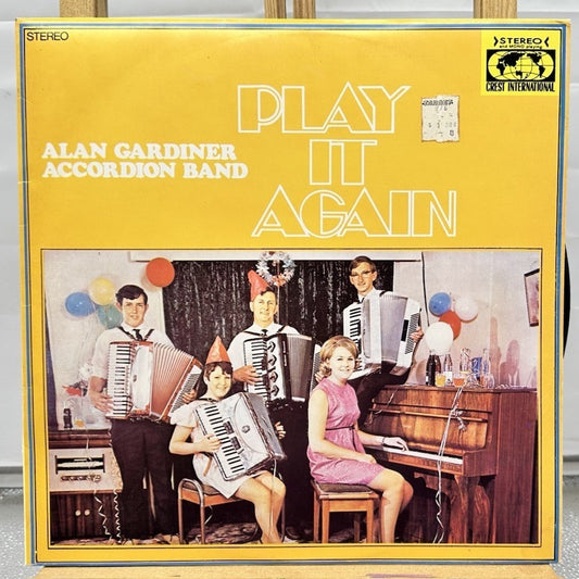 Alan Gardiner Accordion Band - Play It Again Record In Good Condition 7577
