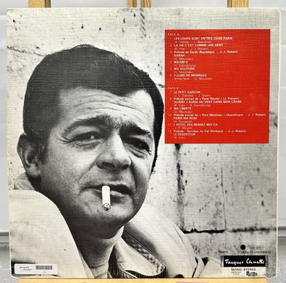 Serge Reggiani – Album Nº 2 – Bobino Record In Good Condition 6649
