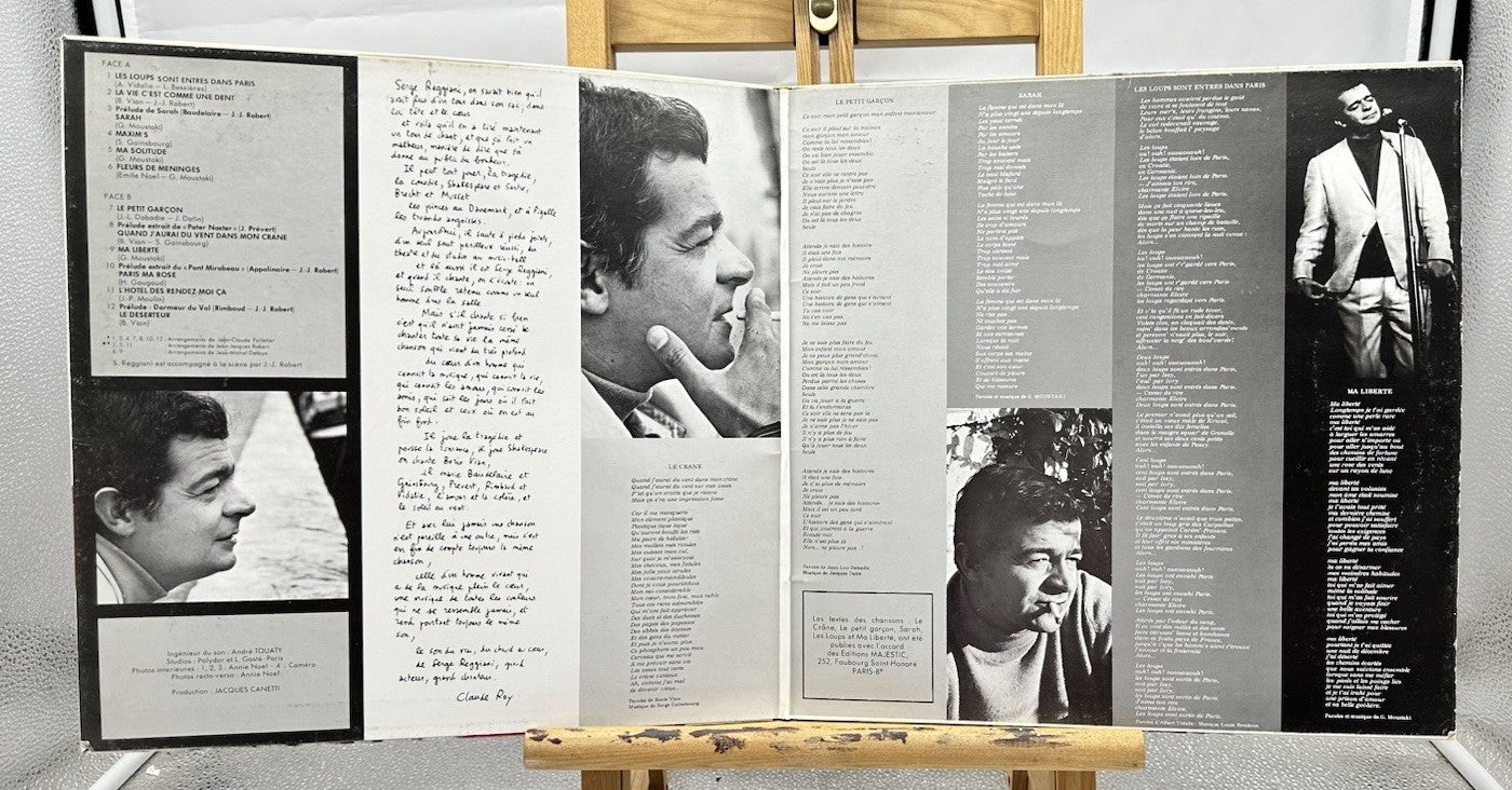Serge Reggiani – Album Nº 2 – Bobino Record In Good Condition 6649