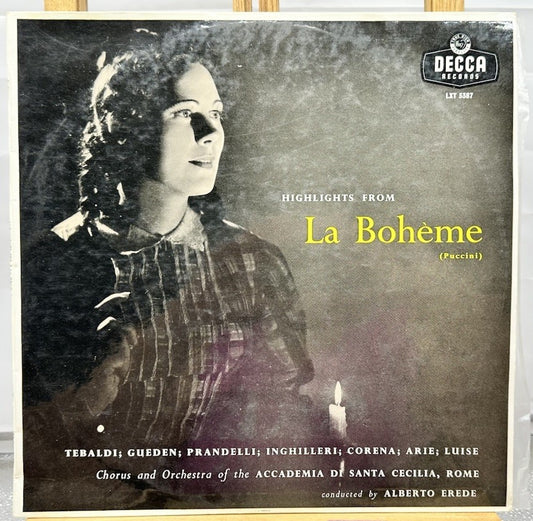 Highlights From La Bohème (puccini) Record In Good Condition 6768