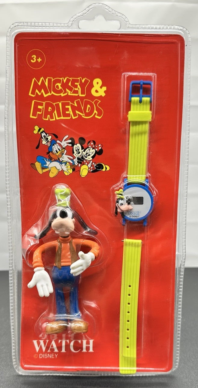 Disney Kids Watch Mickey & Friends GOOFY Figures Original Pack NOS Collectables