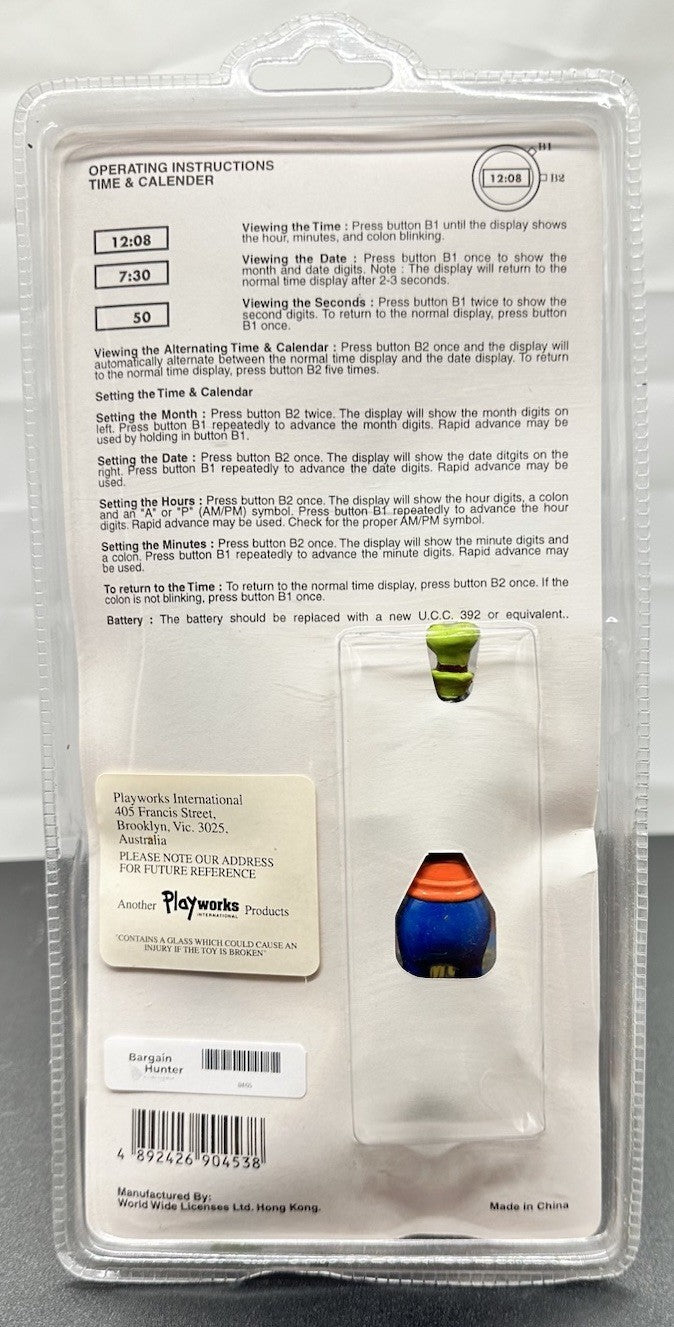 Disney Kids Watch Mickey & Friends GOOFY Figures Original Pack NOS Collectables