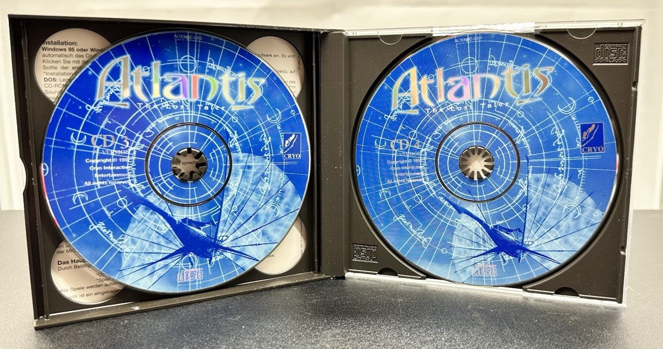 Atlantis The Lost Tales PC Game - In Good Condition 8657