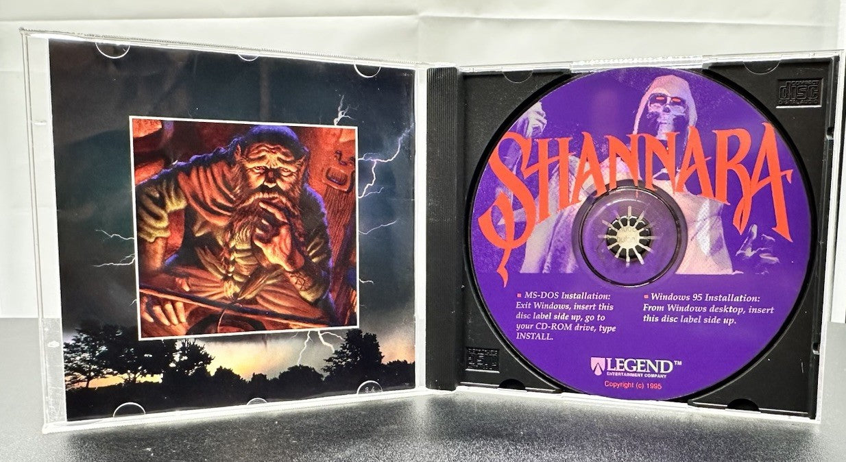 Shannara 1995 PC Game - In Good Condition 8665