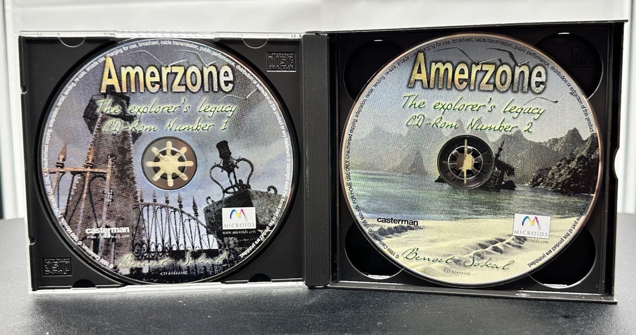 Amerzone: The Explorer's Legacy 1999 PC Game - In Good Condition 8662