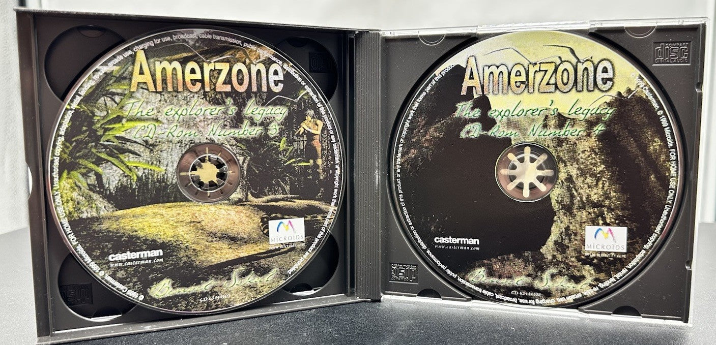 Amerzone: The Explorer's Legacy 1999 PC Game - In Good Condition 8662