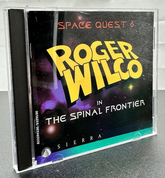 Space Quest 6 Roger Wilco In The Spinal Frontier PC Game In Good Condition 8667