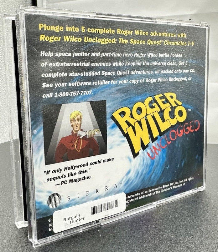 Space Quest 6 Roger Wilco In The Spinal Frontier PC Game In Good Condition 8667