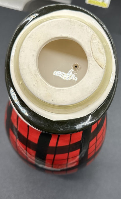 Golf Club Bag Cookie Jar Ceramic Walkers Scotland Vintage Novelty In GC 8616