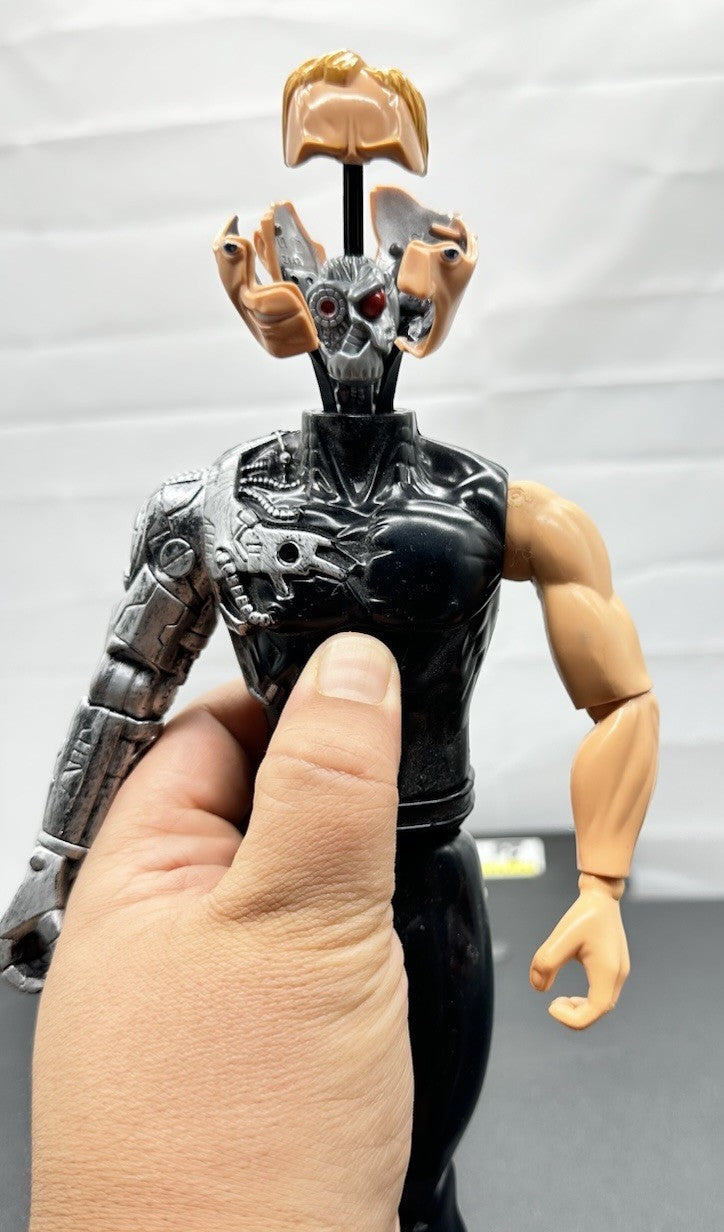 MAX STEEL PSYCHO Explosion Cyborg Vintage 1998 Mattel 29 cm Action Figure 8702