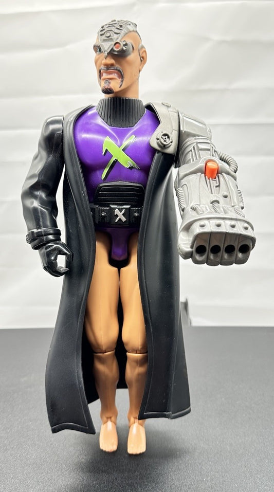 Action Man Villains Dr X Bionic Missile 12Inch Action Figure Hasbro 1999 (8693)