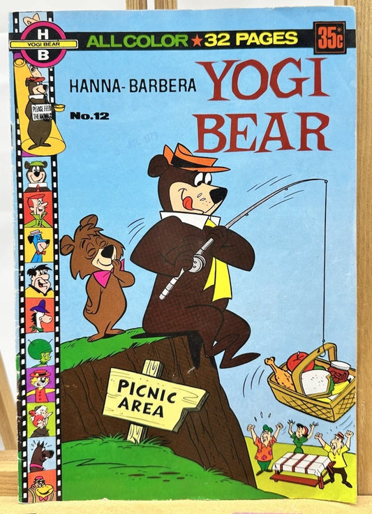 Hanna - Barbera : Yogi Bear No.12 Comic Book In Good Contion