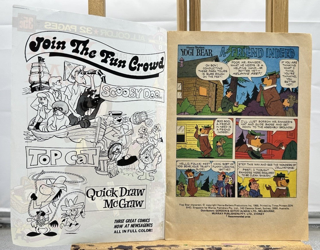 Hanna - Barbera : Yogi Bear No.12 Comic Book In Good Contion