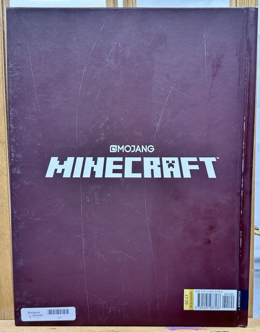 MINECRAFT: Annual 2018 by Mojang - Hardcover Book In Good Condition 8450
