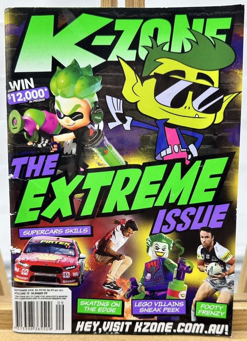K-Zone Magazine September 2018 Volume 19 Number 09 In OK Condition