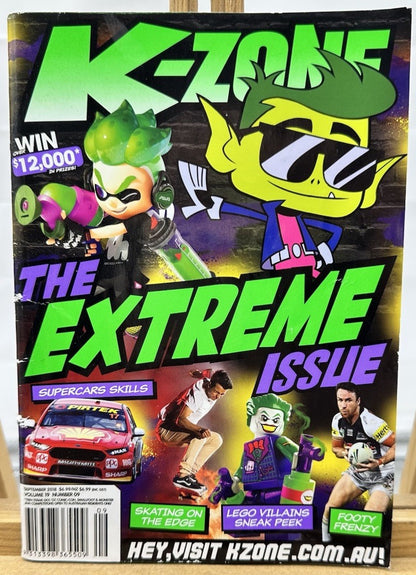 K-Zone Magazine September 2018 Volume 19 Number 09 In OK Condition