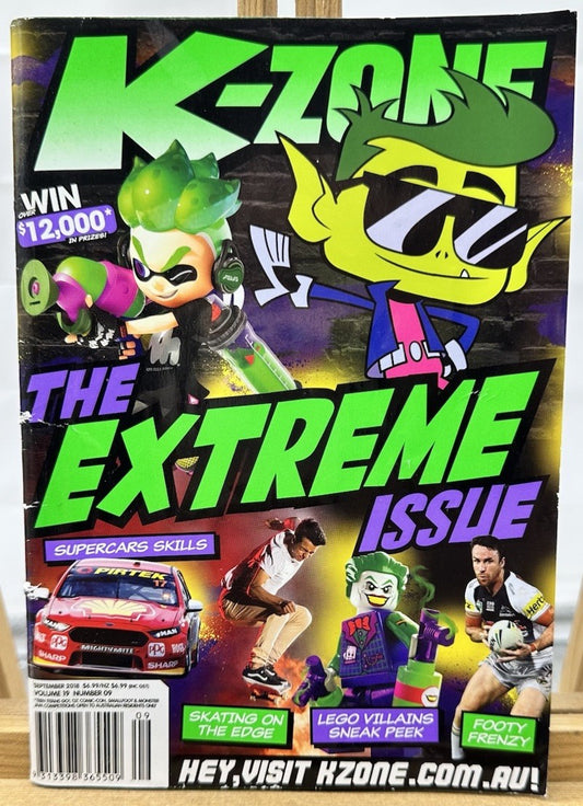 K-Zone Magazine September 2018 Volume 19 Number 09 In OK Condition