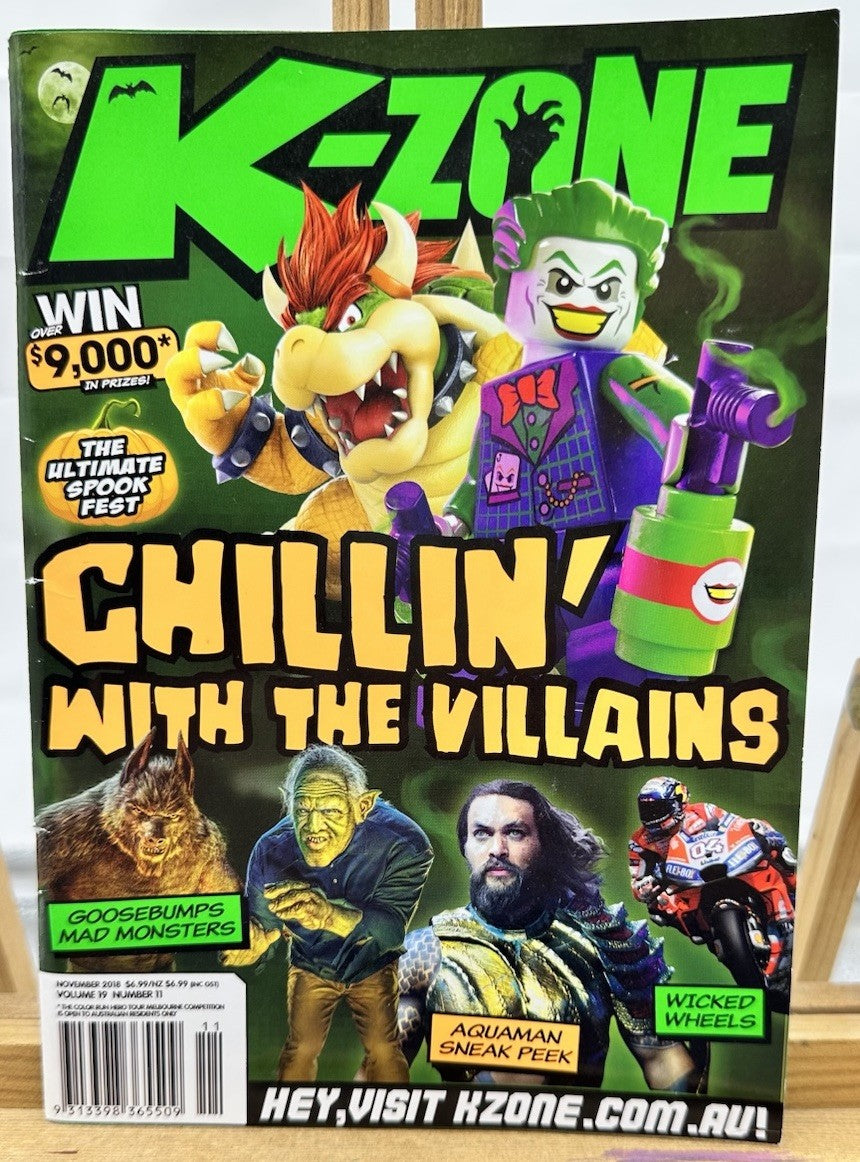 K-Zone Magazine November 2018 Volume 19 Number 11 In Good Condition