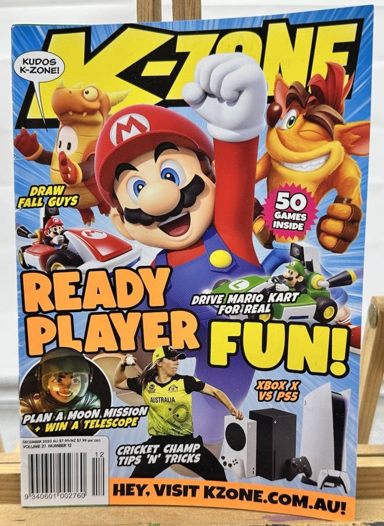 K-Zone Magazine December 2020 Vol 20 No 12 In Good Condition