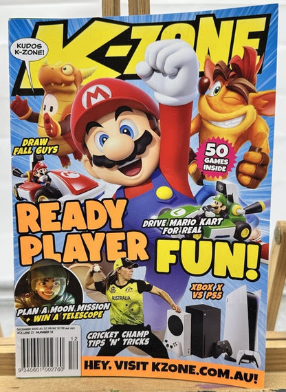 K-Zone Magazine December 2020 Vol 20 No 12 In Good Condition