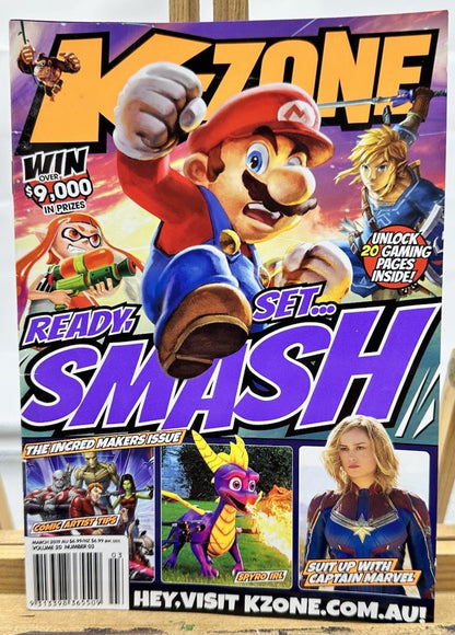 K-Zone Magazine March 2019 Vol 20 No 03 In Good Condition