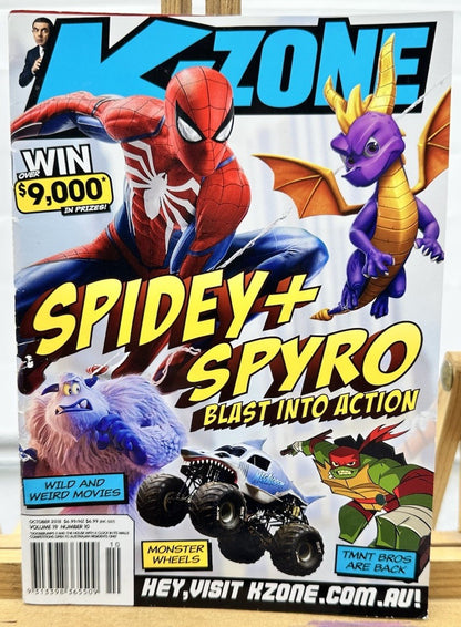 K-Zone Magazine October 2018 In Good Condition