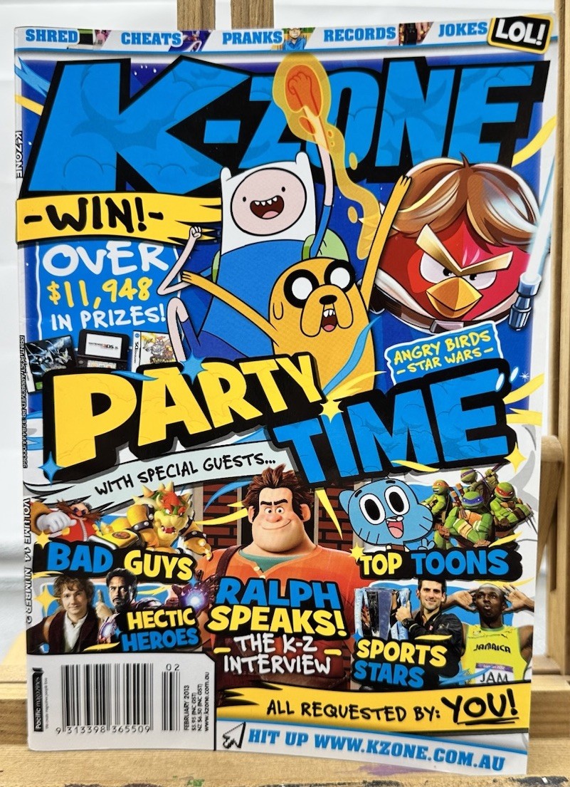 K-Zone Magazine February 2013 In Good Condition