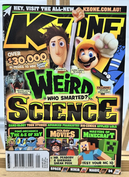 K-Zone Magazine January 2014 In Good Condition
