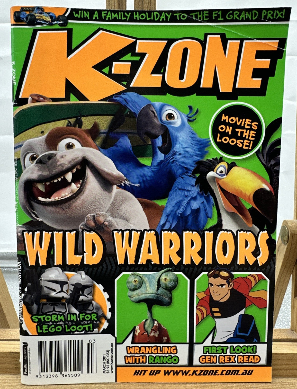 K-Zone Magazine March 2011 In Good Condition