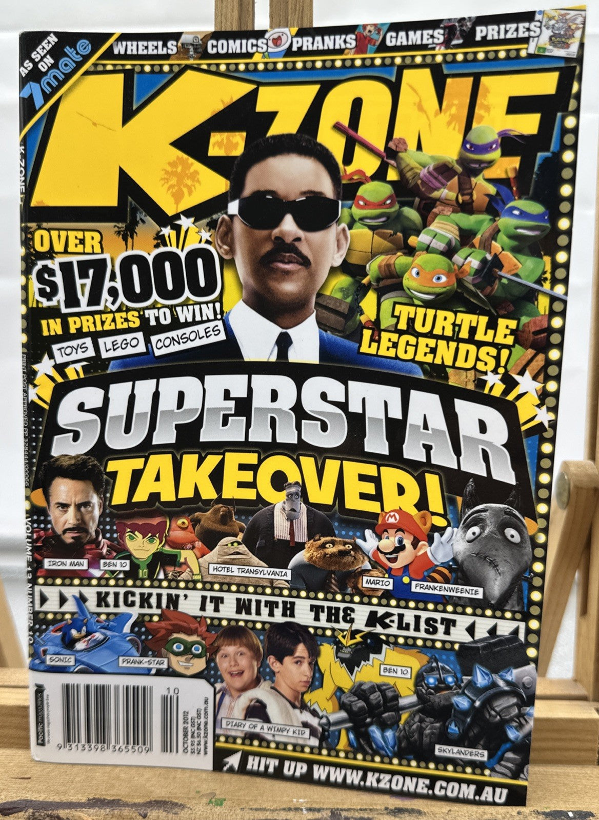 K-Zone Magazine October 2012 In Good Condition