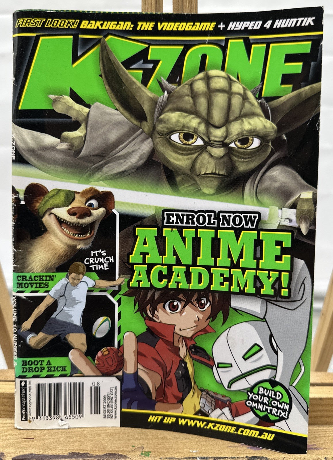 K-Zone Magazine August 2009 In Good Condition