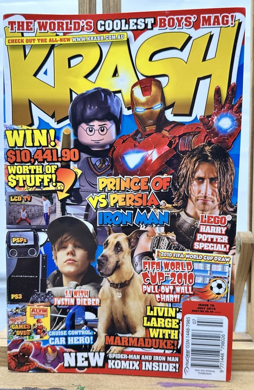 Krash Magazine July 2010 In Good Condition