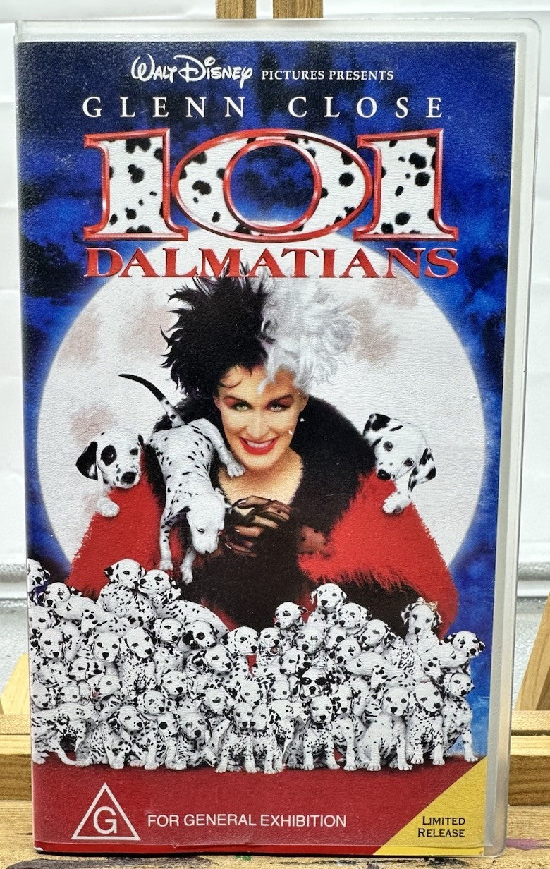 101 Dalmatians Walt Disney ~ VHS In Good Condition - 8719