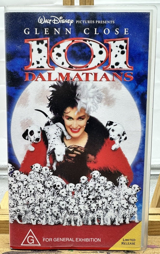 101 Dalmatians Walt Disney ~ VHS In Good Condition - 8719