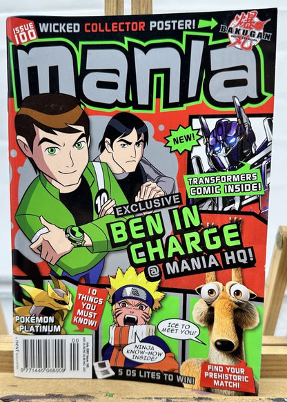 Mania Magazine July 2009 In Good Condition
