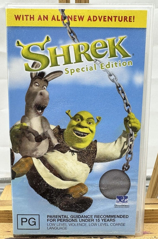 Shrek Special Edition VHS Tape In Good Condition 8782
