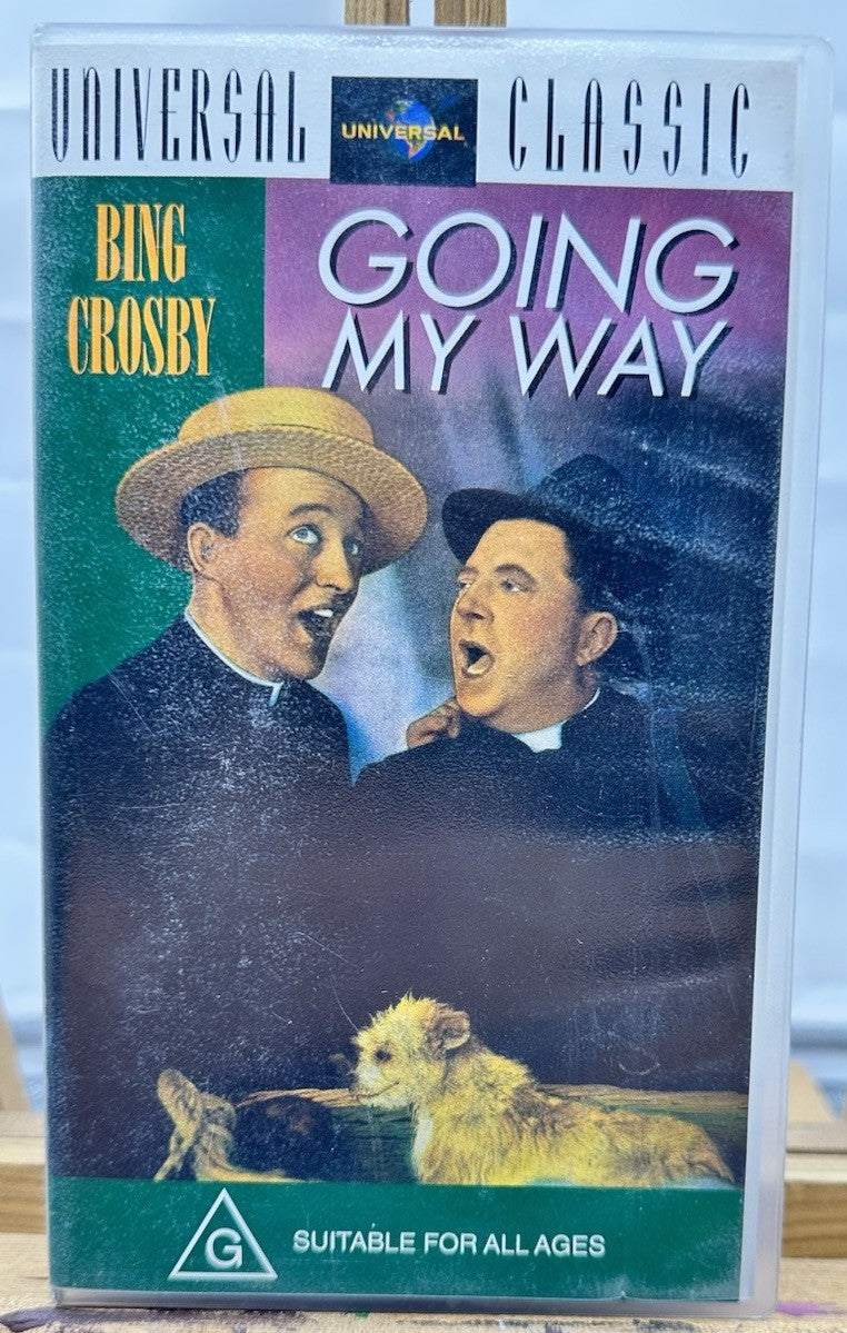 Going My Way VHS Tape, Bing Crosby, Vintage 8959