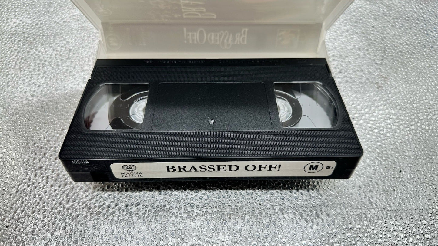 Brassed Off! VHS Tape, Vintage 8935