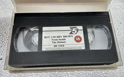 Roy Chubby Brown From Inside The Helmet!  VHS Tape, Vintage 8937