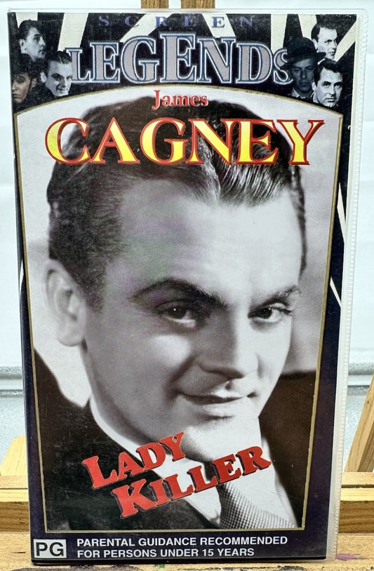 Lady Killer VHS Tape, James Cagney, Vintage 8958