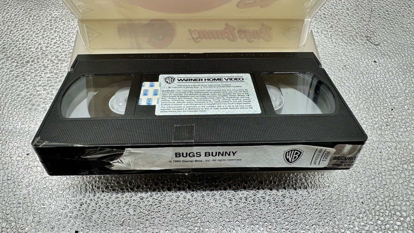 Bugs Bunny : Classic Looney Tunes Cartoons VHS Tape In Good Condition 8785