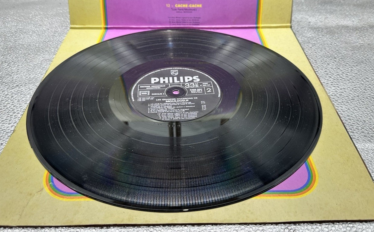 Les Grandes Chansons De Mouloudji Record In Good Condition 6624